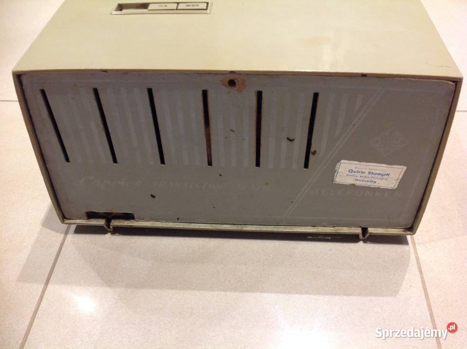Stare Radio TELEFUNKEN TRANSISTOR CAPPRICE TK