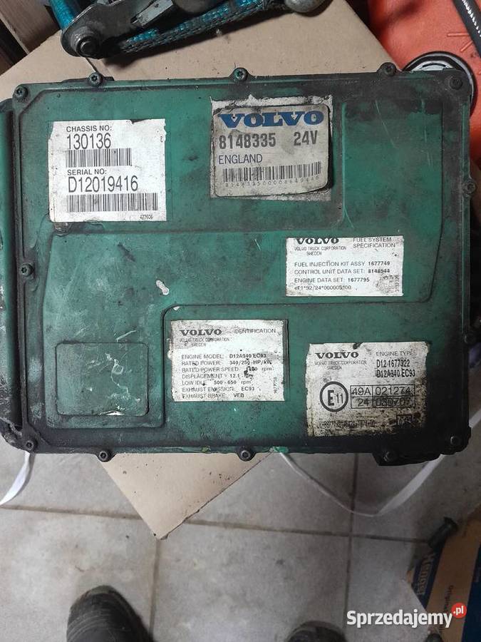 Sterownik komputer silnika Volvo 8148335 Myszyniec