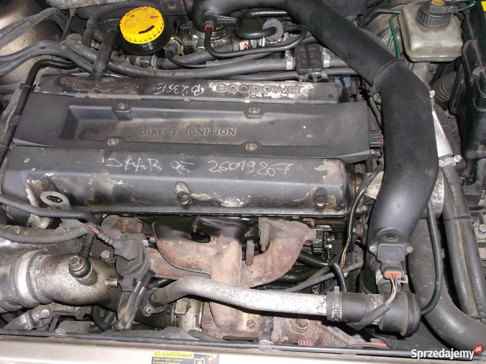 saab 95 23 BTurbo 2002r na cześci lakier 286 lubelskie Świdnik