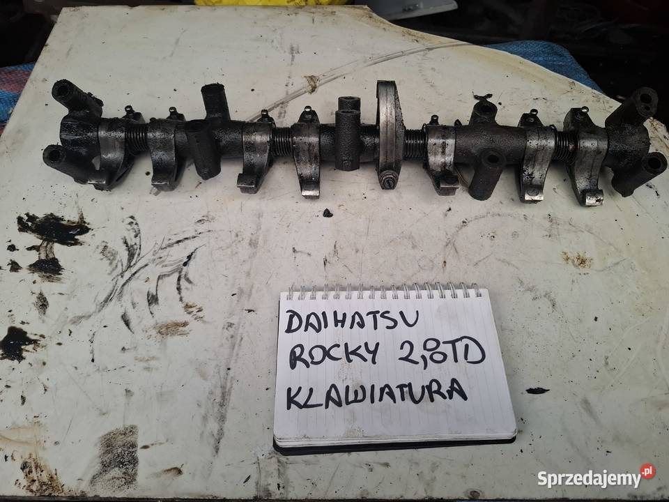 DAIHATSU ROCKY 28 TD klawiatura zaworowa