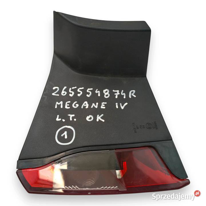 LAMPA LEWA TYŁ Renault Megane IV KOMBI tylna Lampy tylne Chełm