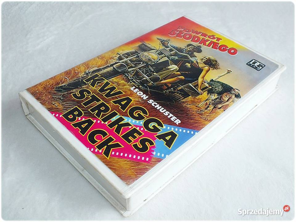 Kaseta VHS Powrót Słodkiego Kwagga Strikes Back Żary