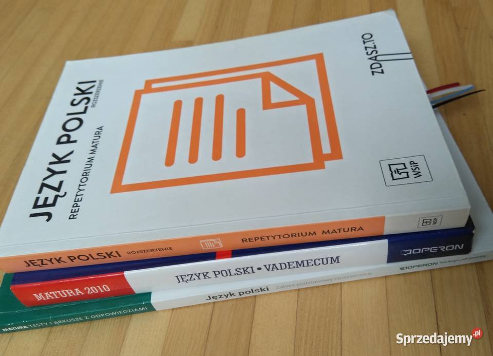 J POLSKI MATURA repetytorium vademecum testy mazowieckie Warszawa