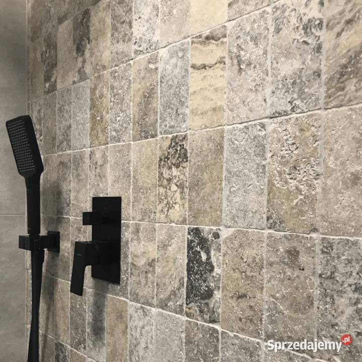 Płytki Trawertyn Silver Ash bębnowany 152x75x1 sprzedam