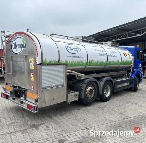 Cysterna do mleka Man Volvo Scania bezwypadkowy Biała Podlaska