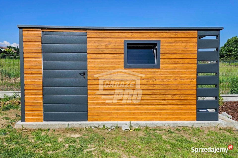 Schowek Domek Ogrodowy 45x2m Wiata 05m Brama Żnin