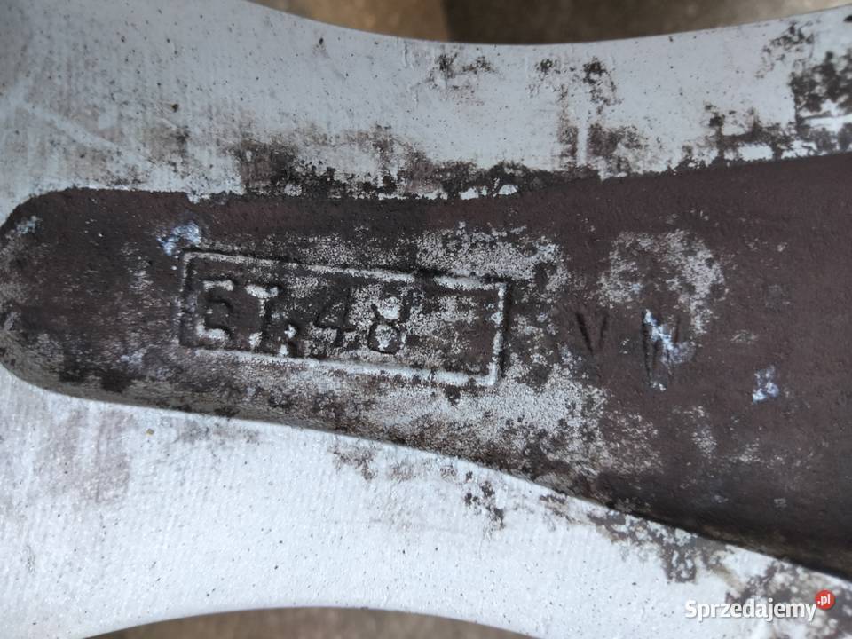 FELGI Aluminiowe 16 5x112 et48 THOMSON VW golf Dęblin sprzedam