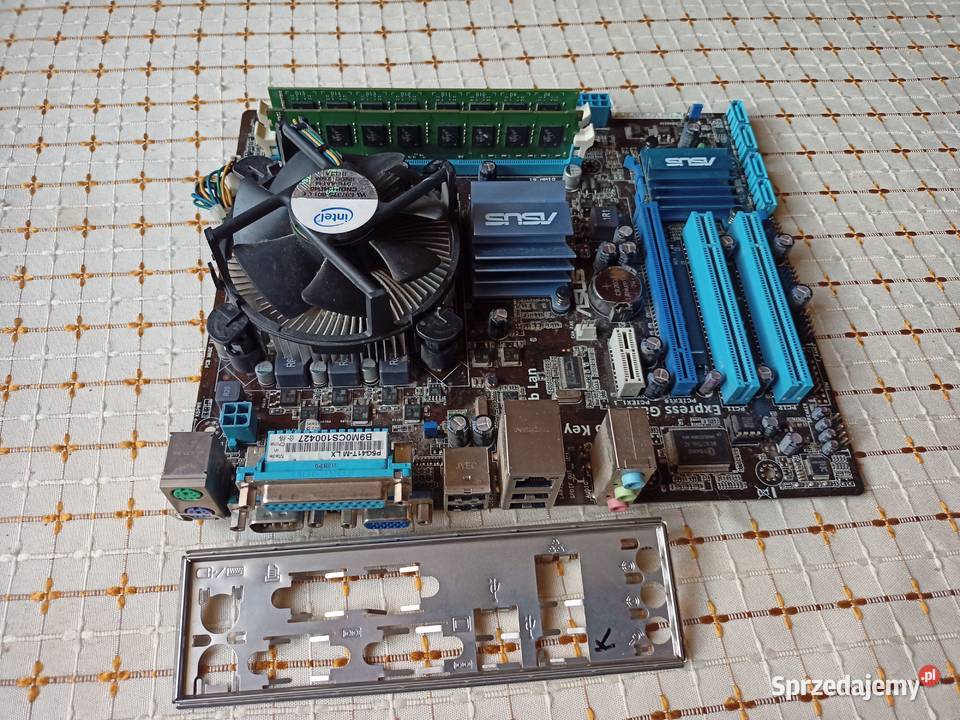 Asus P5G41TMLX płyta procek ram