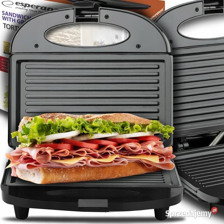 GRILL OPIEKACZ DO KANAPEK TORTILLI TOSTER 1000 W Warszawa