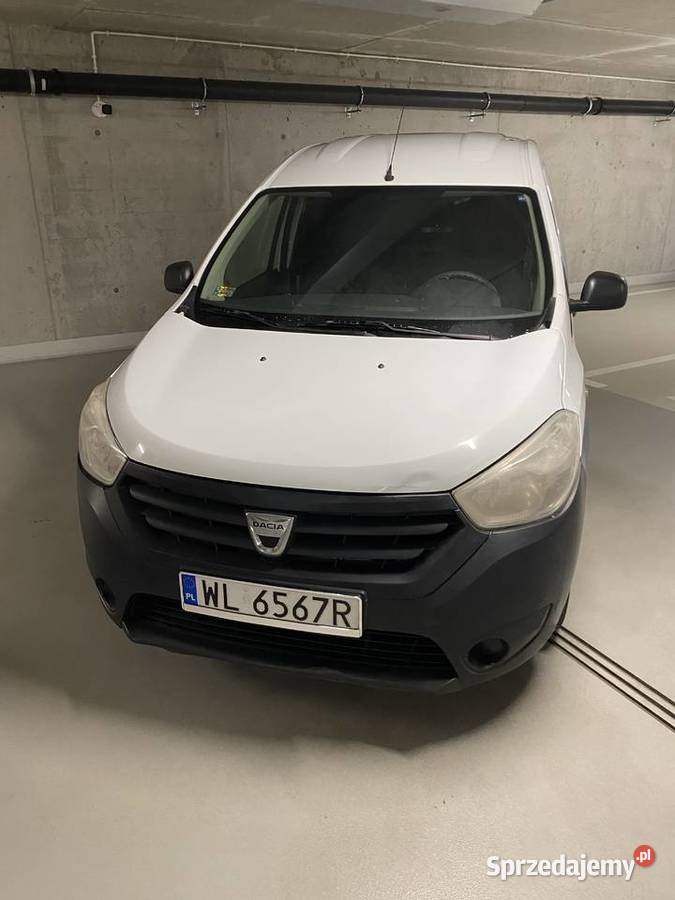 Dacia dokker dostawczy auto samochód 2013 niski benzyna Warszawa
