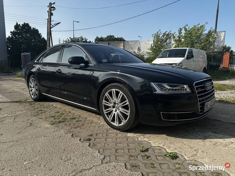 Audi A8 D4 4H 42 TDI 2014 385 Rok produkcji 2013 Warszawa