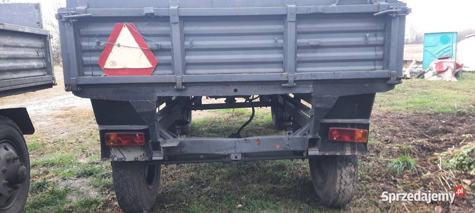 Przyczepa rolnicza Autosan d50 sztywna transport Przyczepy rolnicze Złoczew