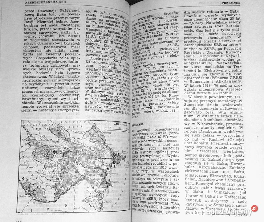 Słownik geografii ZSRR Roman Biesiada T