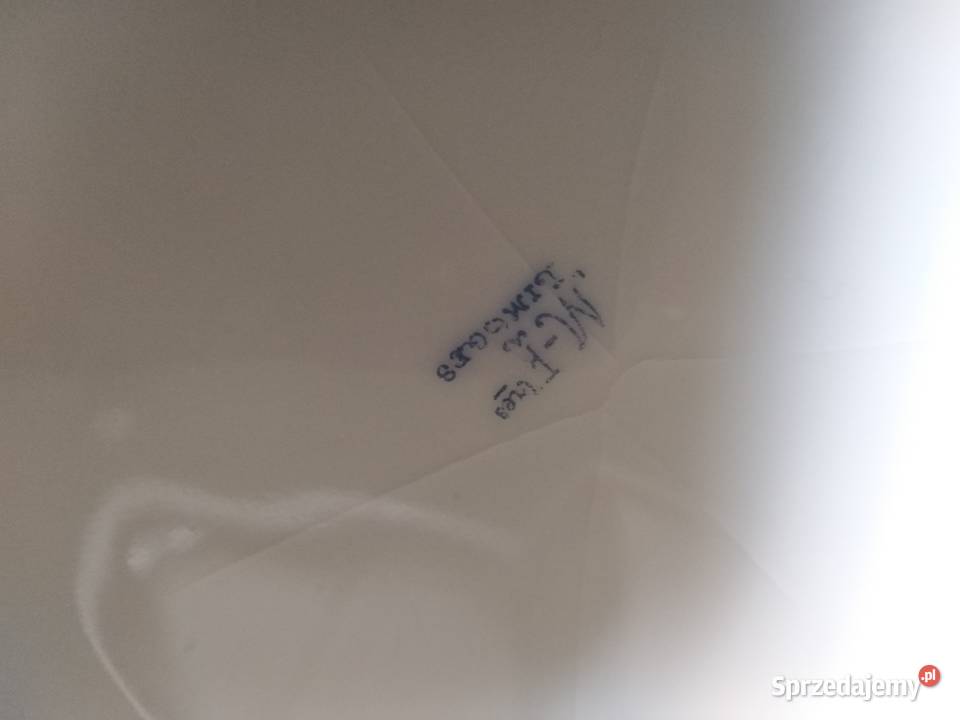 Duża cukiernica Limoges biały Nowa Karczma