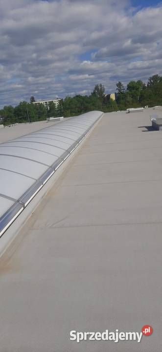 Konstrukcja świetliki dachowe kalenica Słupca