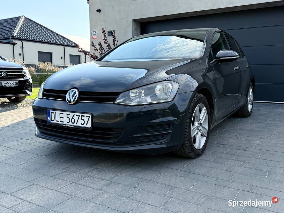 VW Golf VII 7 16TDi 105 Parktronik Klimatronik ASR (kontrola trakcji) Chojnów