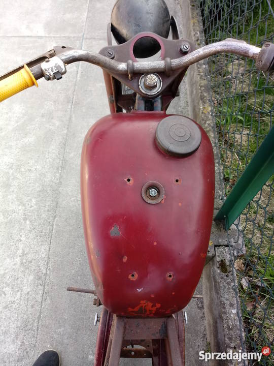 WSK 125 B1Z1 pierwszy model 1955r uszkodzony Krzemienica