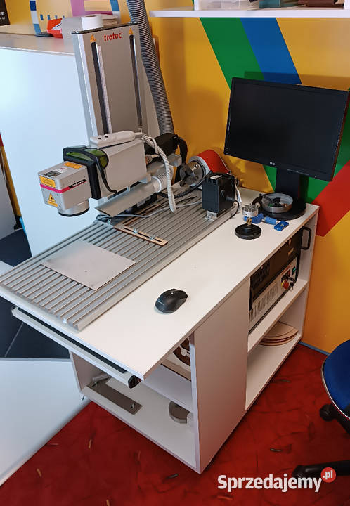 Znakowarka laserowa Trotec SpeedMarker 50 MOPA Produkcja Kraków