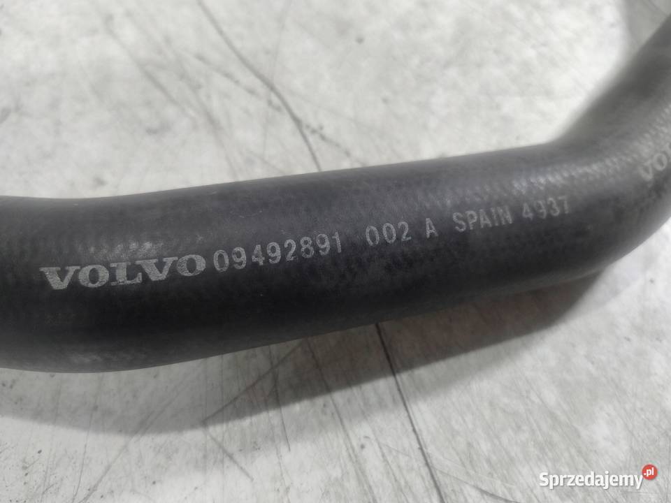 WĄŻ RURA WODY VOLVO S60 V70 24 09492891 Węże chłodnicy