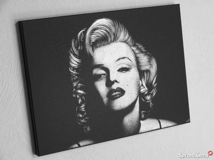 Marilyn Monroe Obraz na blaszegrawer Oryginalny Sandomierz