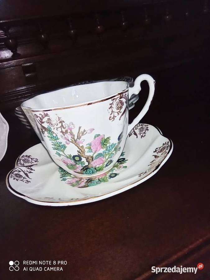 filiżanka z talerzykiem śniadaniowymduża 220