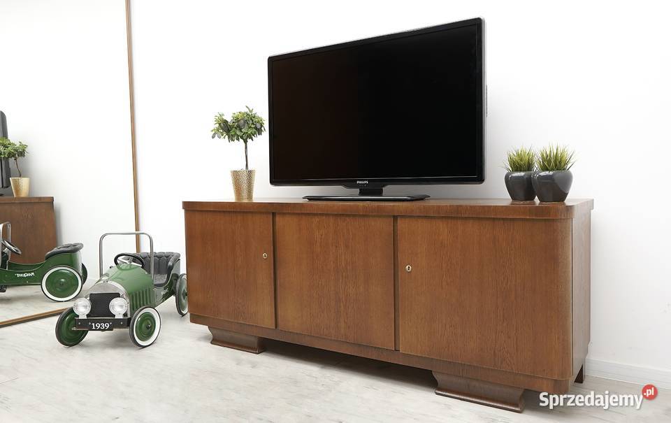 Zabytkowa komoda z lat 40tych w stylu art deco Jerka