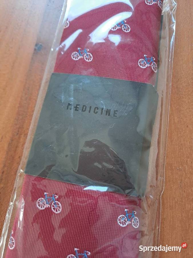 Medicine Krawat męski w rowery Moda i Styl Warszawa sprzedam