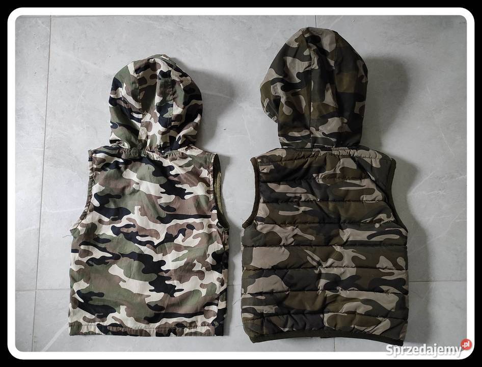 Bezrękawniki kamizelki chłopca MORO 92 98 Dodatki Płock