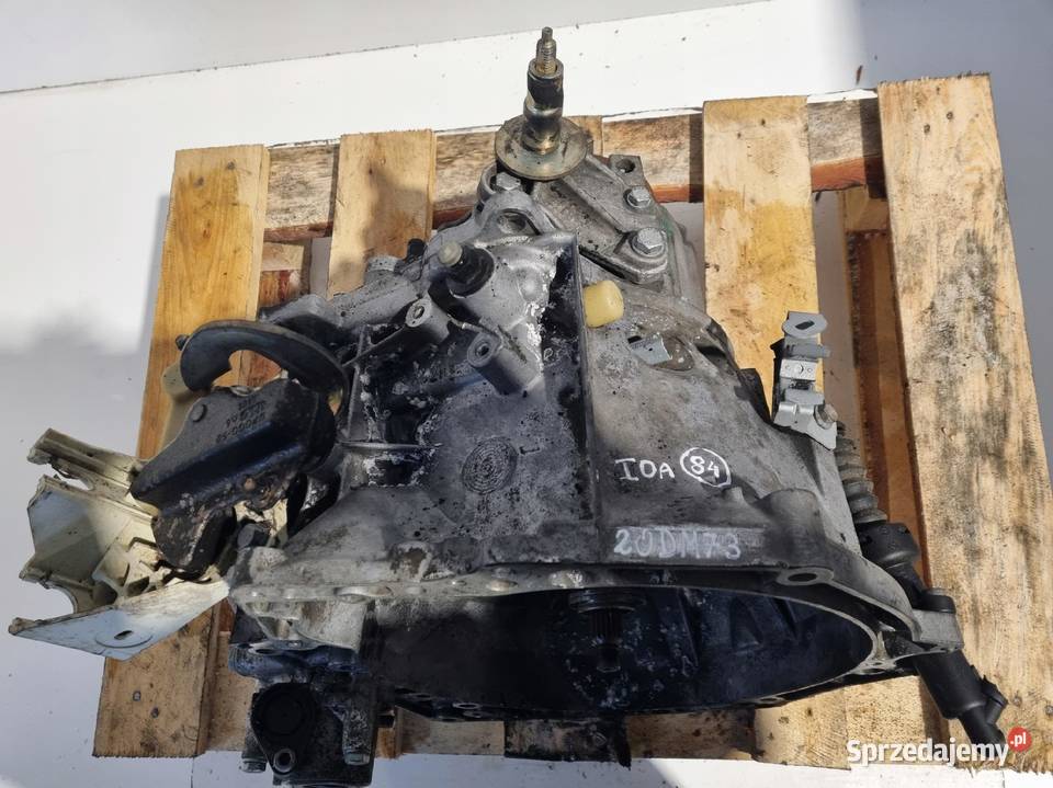 SKRZYNIA BIEGÓW Peugeot 206 16 HDI 20DM73 osobowe Rudka