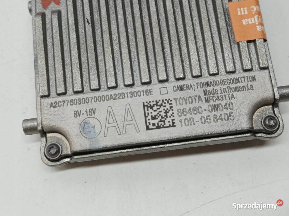 KAMERA PRZÓD ASYSTENT PASA RUCHU 8646C0W040 Wyposażenie elektryczne sprzedam