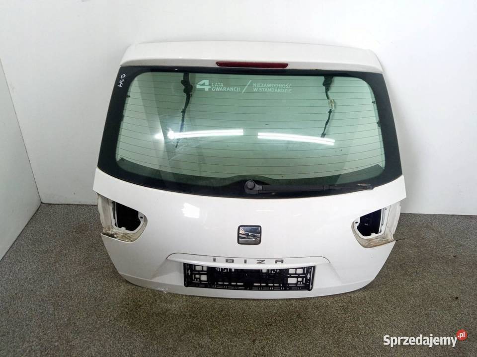 KLAPA TYŁ SZYBA KOMBI LB9A Seat Ibiza IV 2008