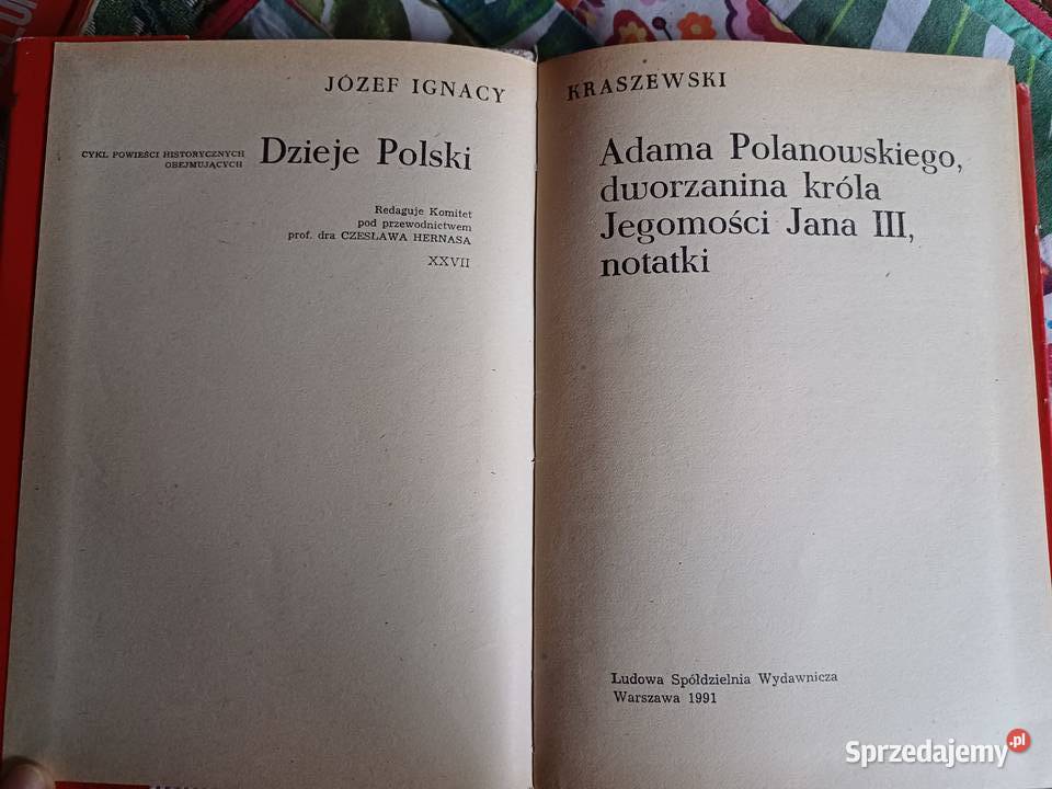 Adama Polanowskiego dworzanina Króla Jegomości Kultura i Rozrywka Kraków