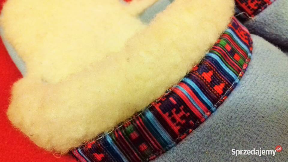 Kapcie runo welur ciepłe miękkie wygodne inna Warszawa