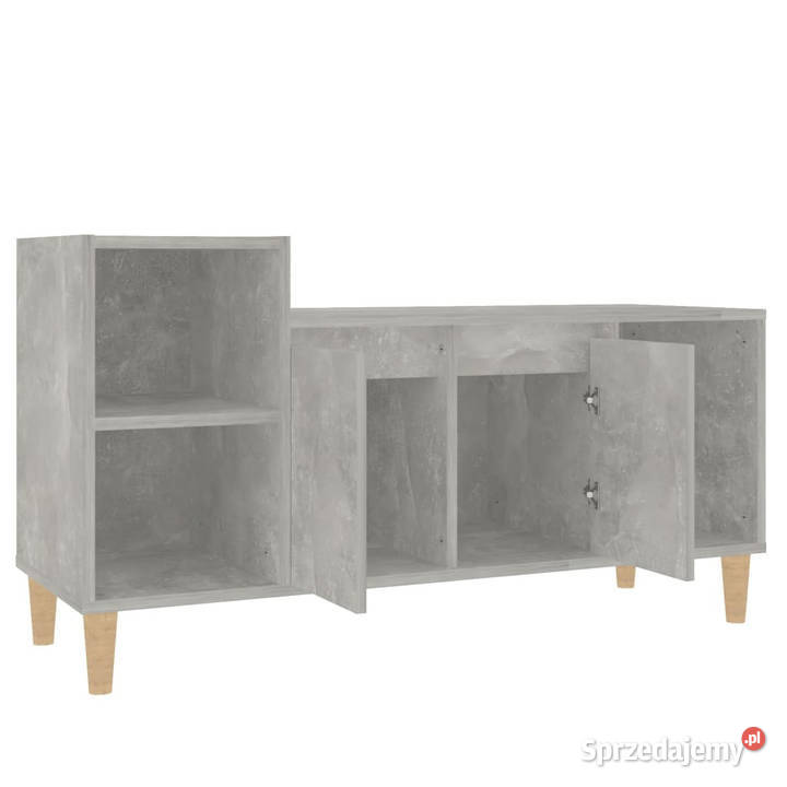 Szafka pod TV szarość betonu 100x35x55 WM821176 Warszawa sprzedam
