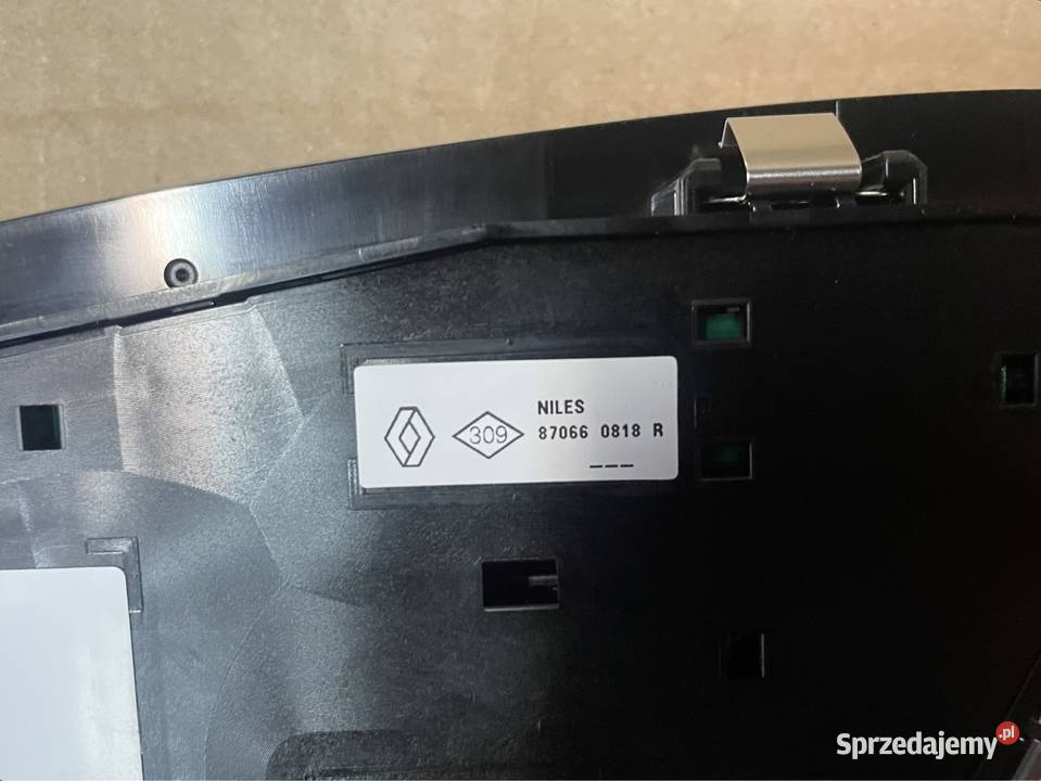 870660818R Panel sterowania fotela lewy renault Panele sterowania, przełączniki