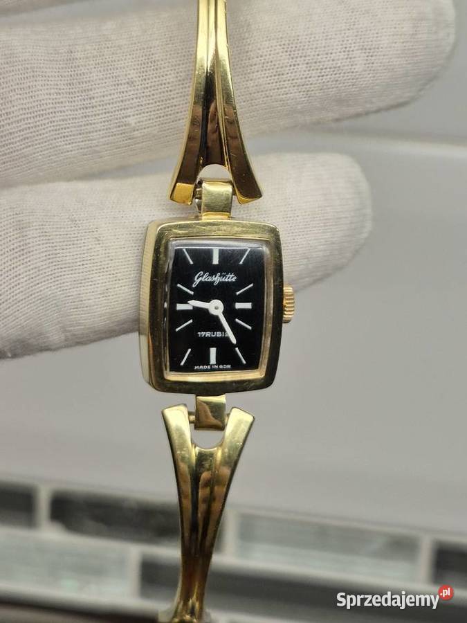 Damski zegarek vintage Glashutte DDR Damskie Chorzów sprzedam