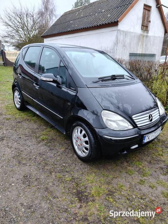 Mercedes w168 A klasa 17cdi elegance zadbany światła do jazdy dziennej