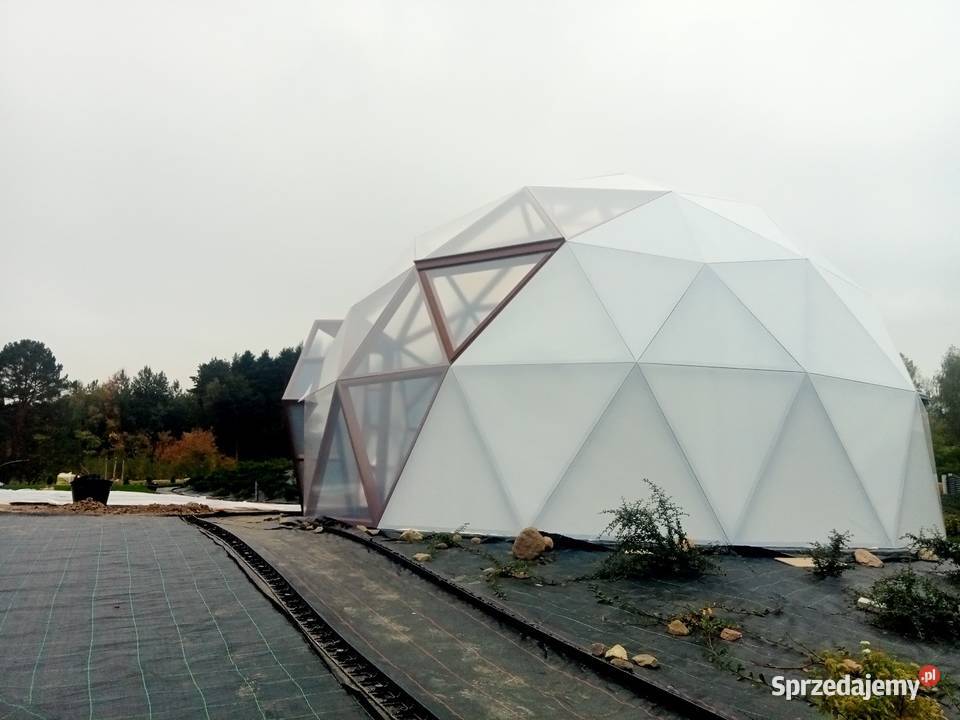 Kopuła geodezyjna 35m2 pod uprawy Kopuła Jelenia Góra