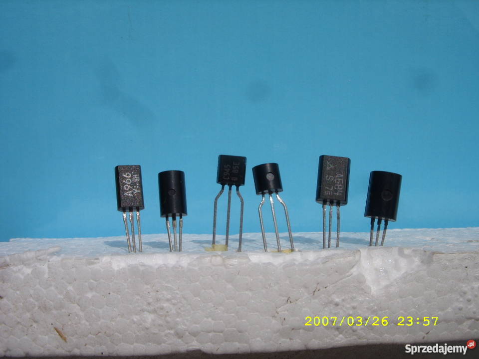 Tranzystory 2SAxxx w 1 zl 5sztuk nowe Wołów