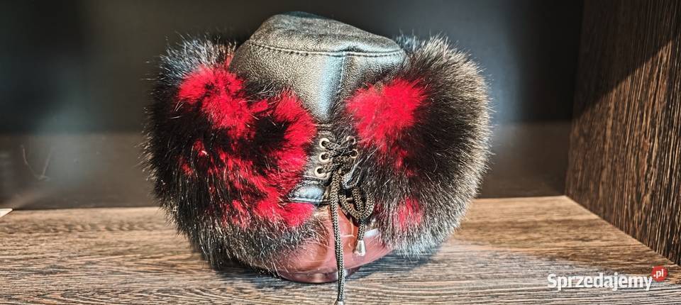 Czapka toczek skóra naturalna Nakrycia głowy Wrocław