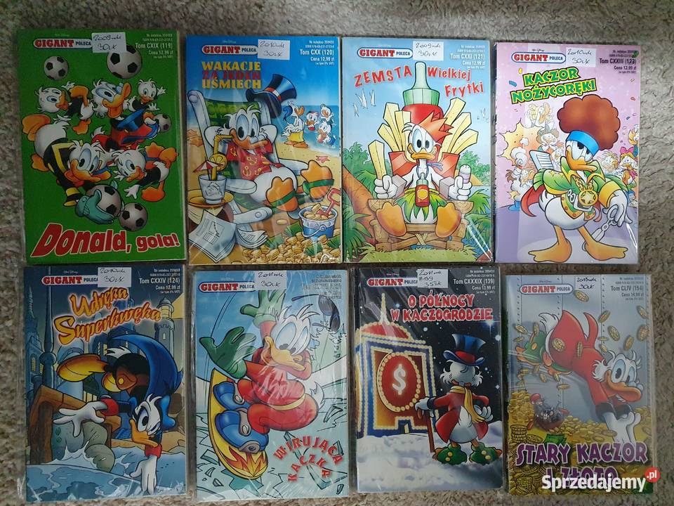 Komiks Gigant Gigant Poleca 80 tomów rózne Gdynia