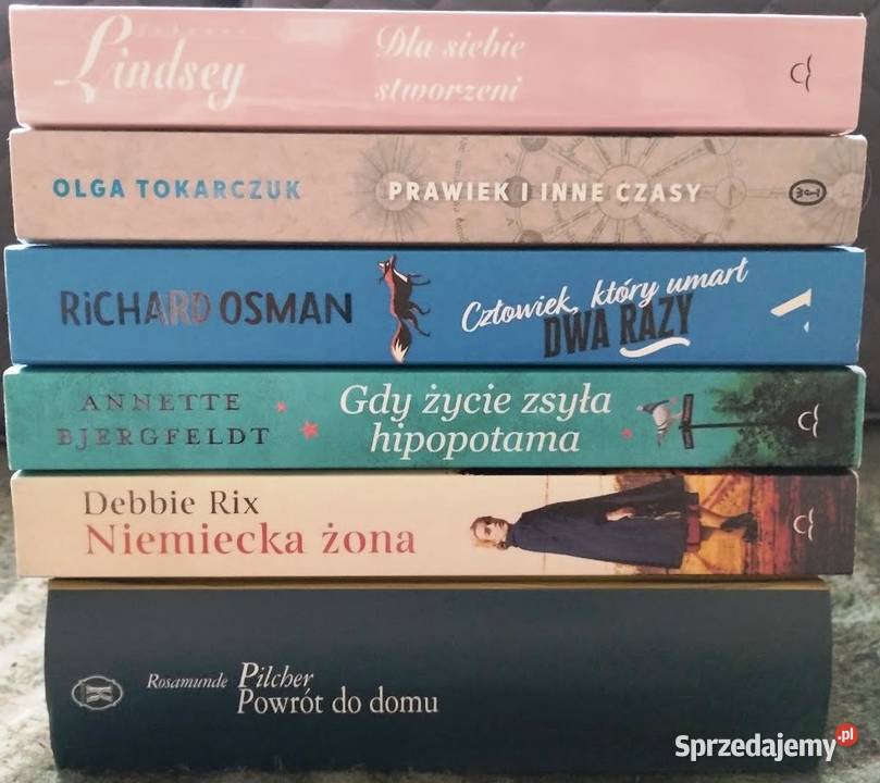 Literatura kobieca książki NOWE pakiet 6 OKAZJA Proza i poezja łódzkie Bełchatów