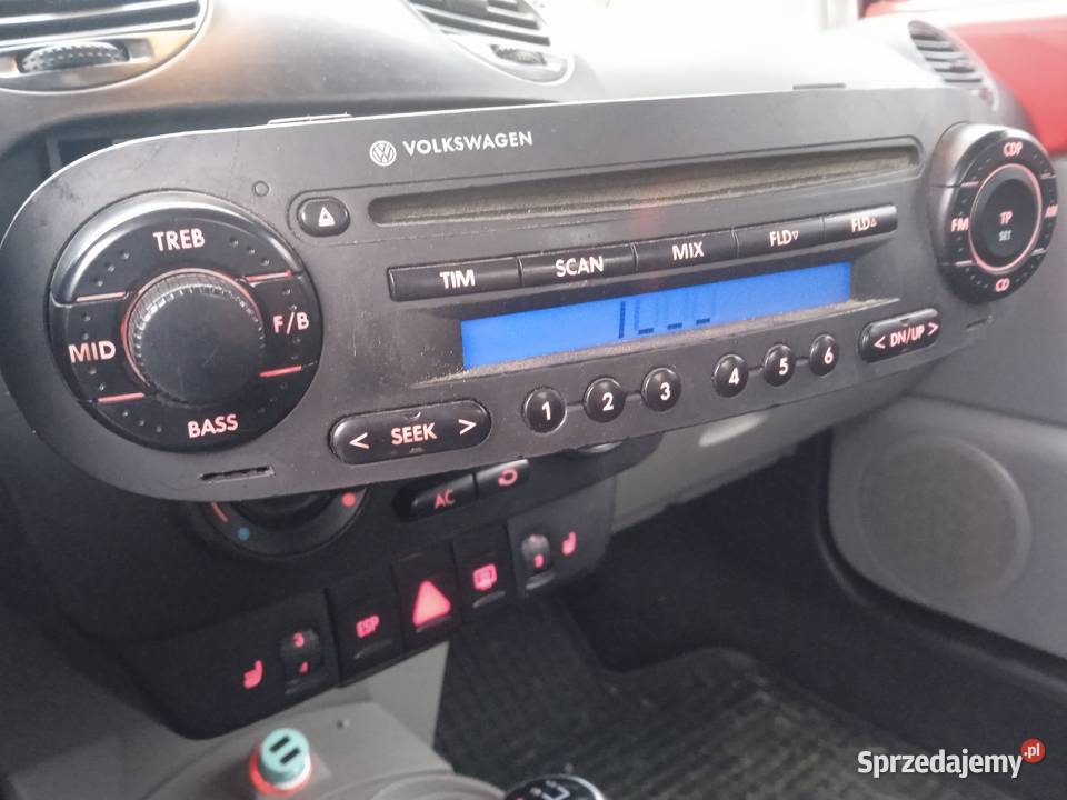 beetle oryginalne radio CD Olsztyn