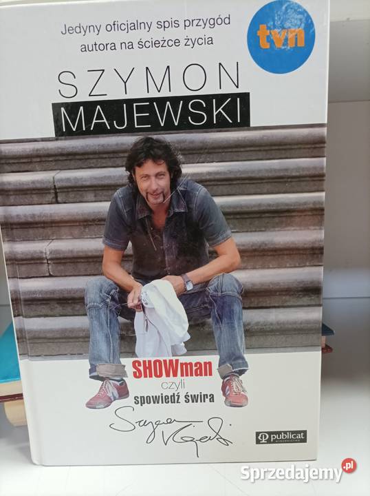 Szymon Majewski Showman czyli spowiedź świra Toruń sprzedam