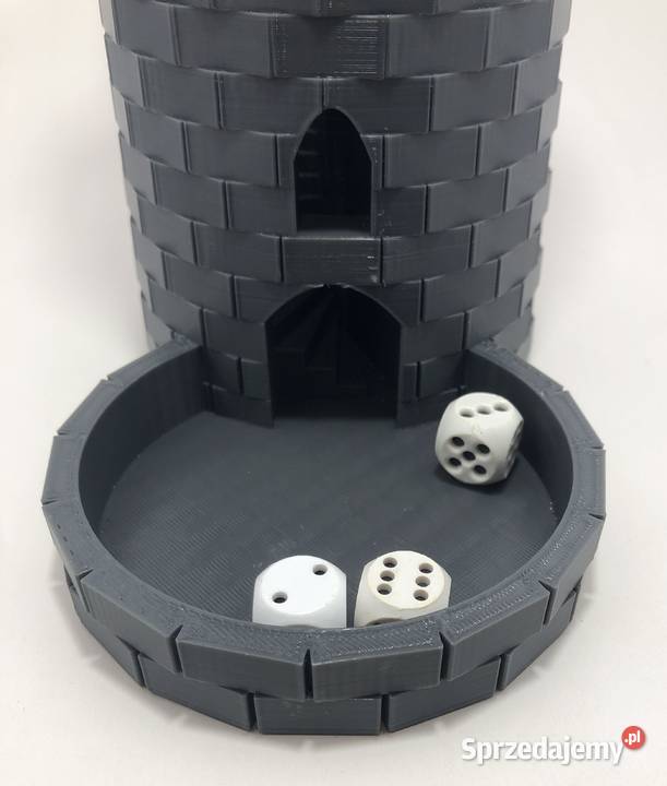 Wieża na Kości Dice Tower do Gier Planszowych Kultura i Rozrywka