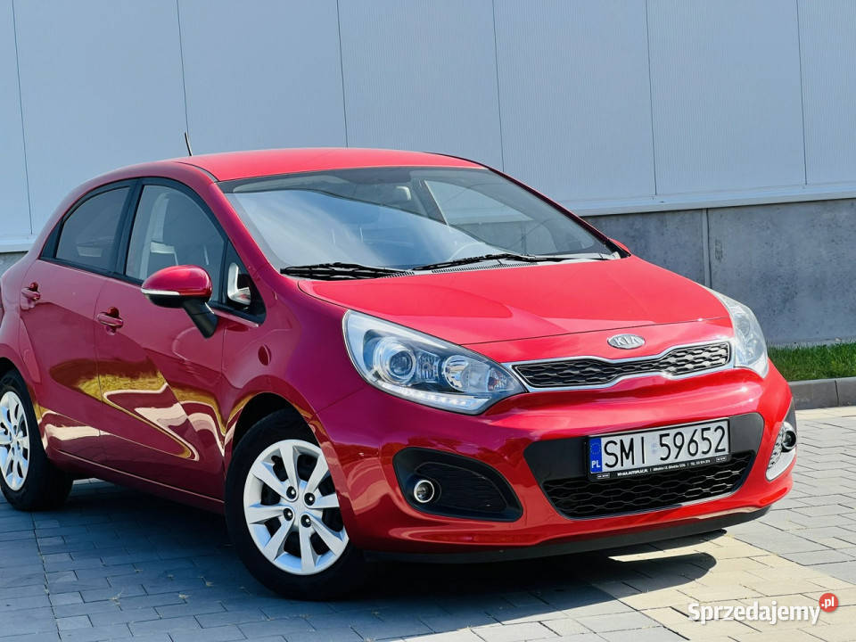 Kia Rio 12 benz LED Gwarancja III 2011 Mikołów sprzedam