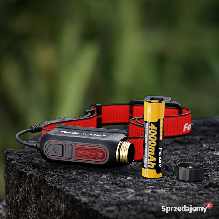 Latarka czołowa Fenix HP12RT czerwona Warszawa