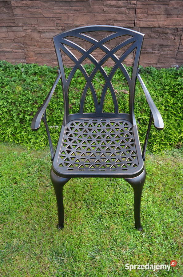 Meble ogrodowe aliminiowe komplet 8 osobowy małopolskie