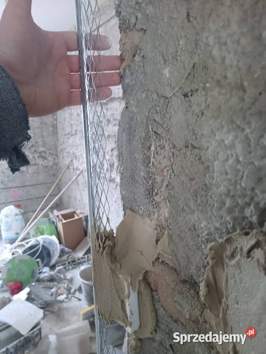 Tynki maszynowe cementowo wapienne gliniane