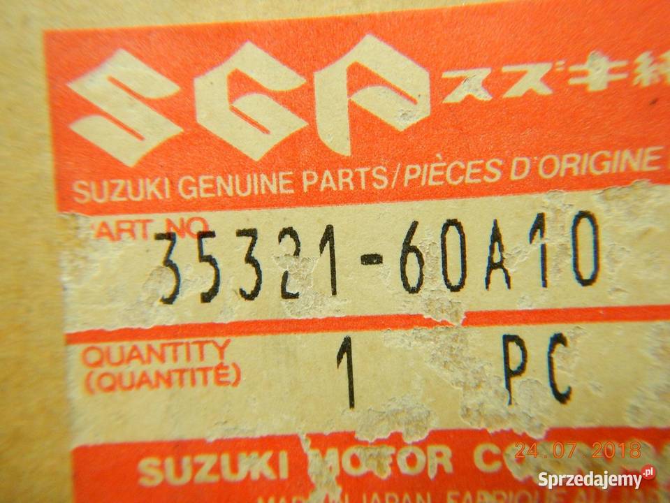 LAMPA PRZEDNIA LEWA SUZUKI SIDEKICK 8998 16 L4